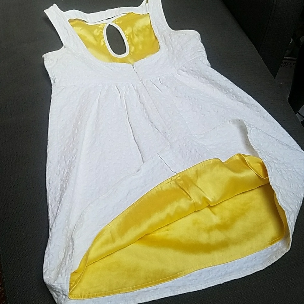 Bebe White Babydoll Dress - Picture 5 of 7